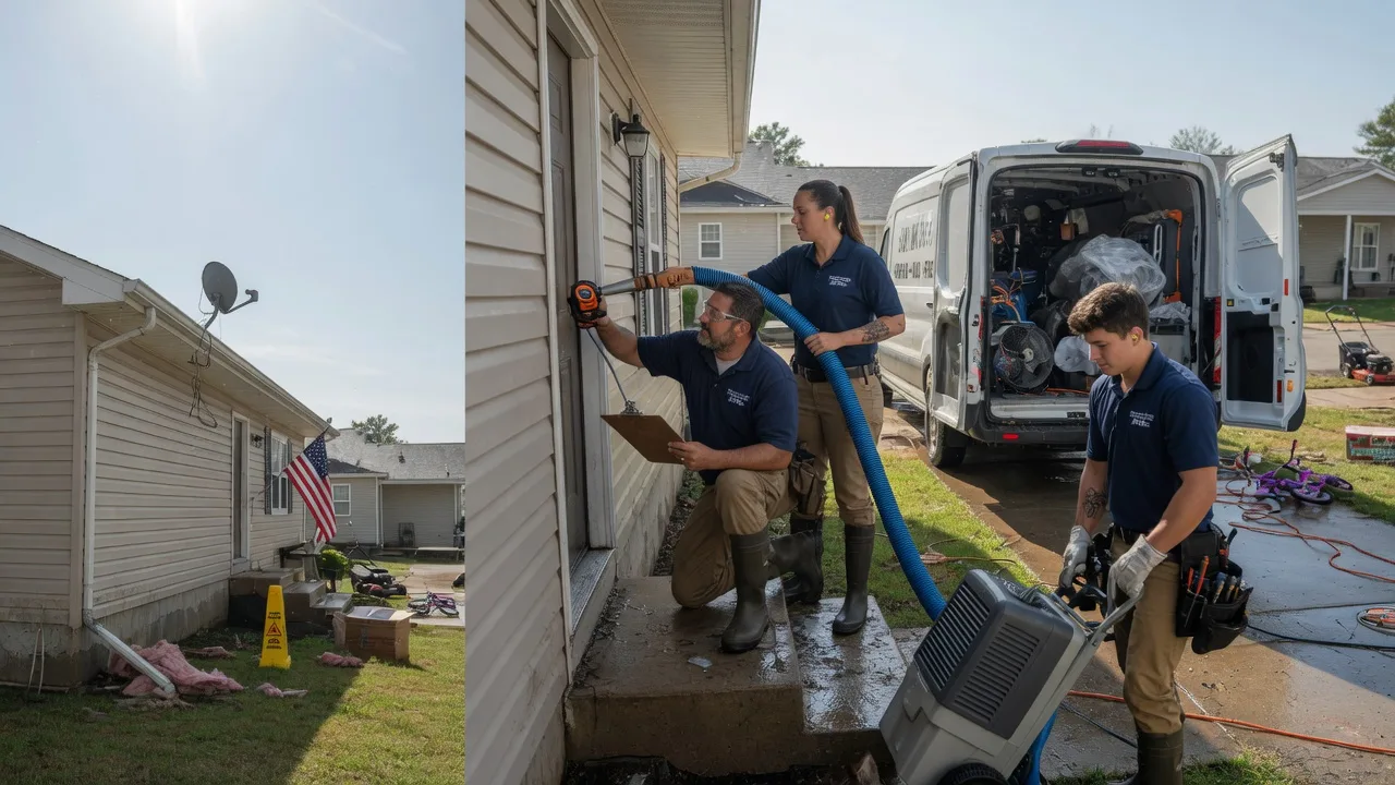 Ceiling Water Damage Restoration in Uniontown, OH near me